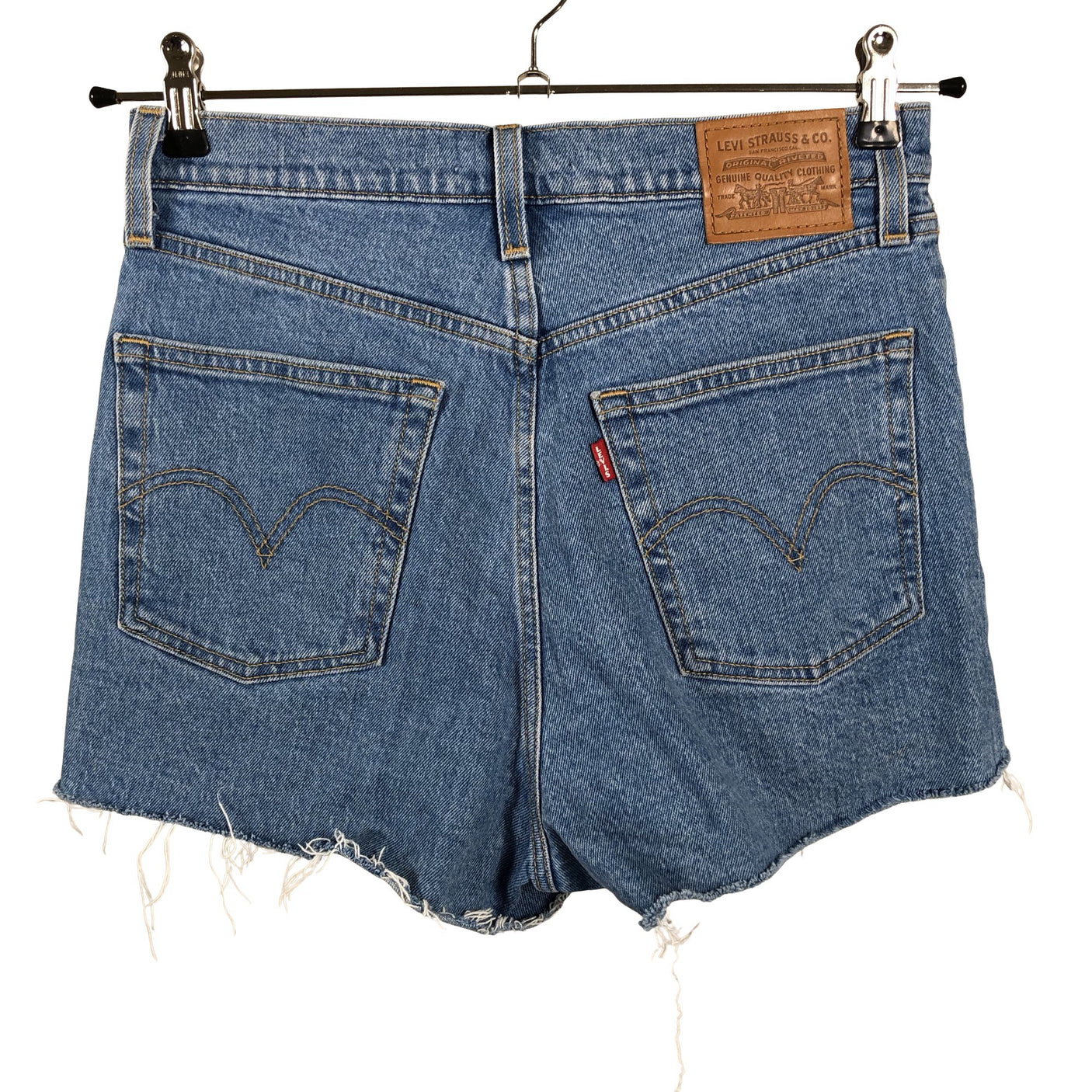 Unisex Levi's - Denim shorts, size W28 - Blue (2)