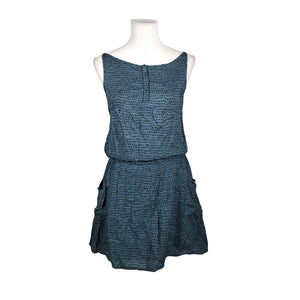 Unisex Naf Naf - Schiffon dress, size 36 - Blue (1)
