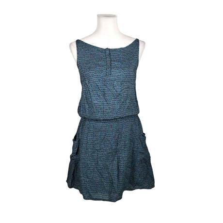 Unisex Naf Naf - Schiffon dress, size 36 - Blue ()