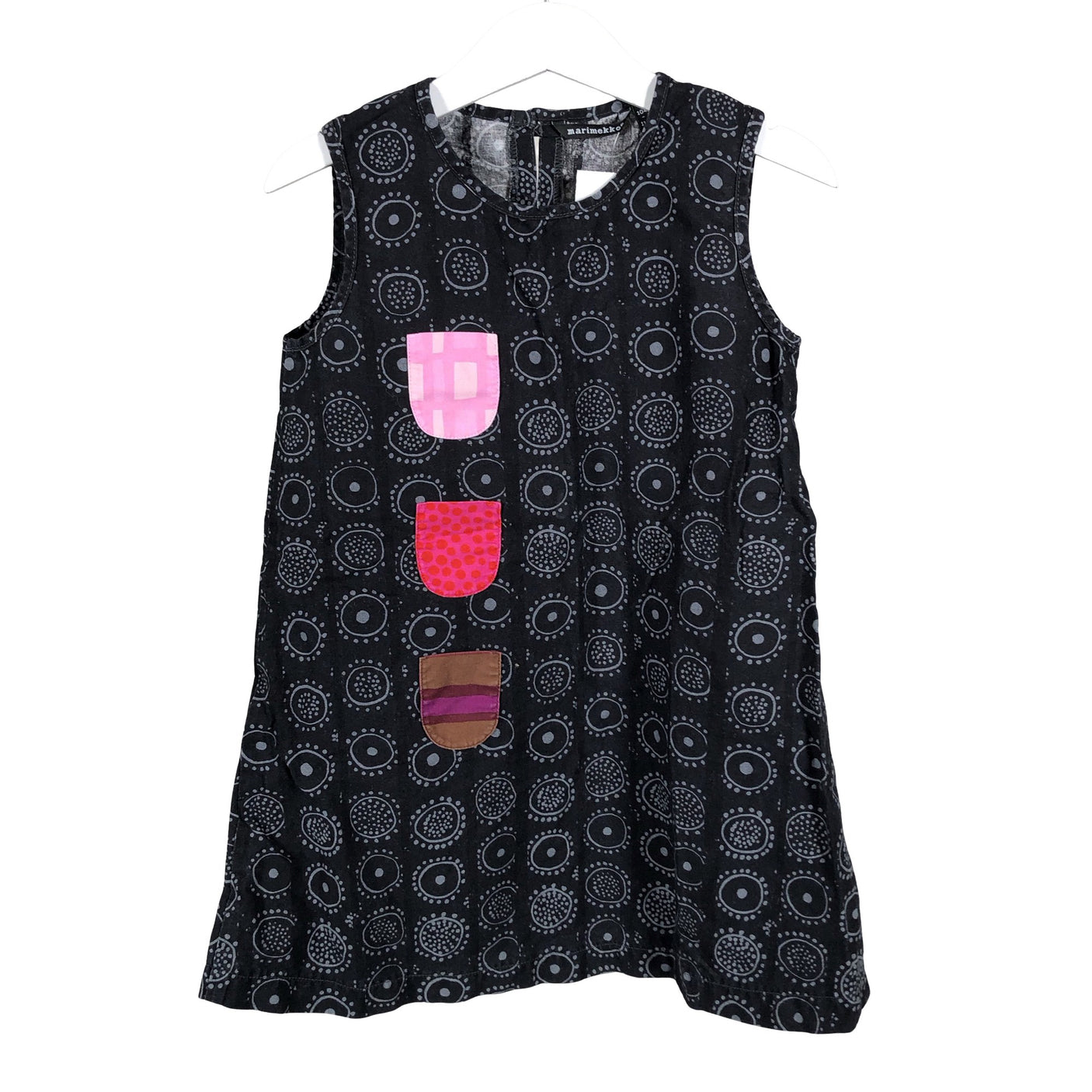 Unisex Marimekko - Dress, size 104 - 110 - Black (1)