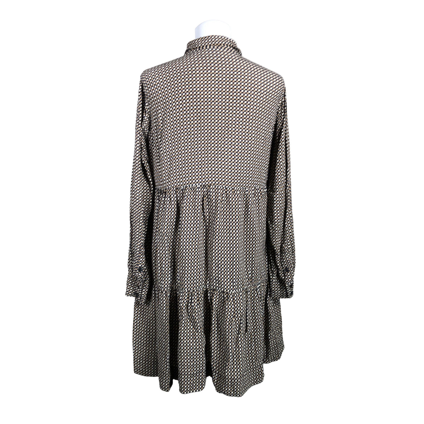 Unisex Ganni - Schiffon dress, size 40 - Beige (2)