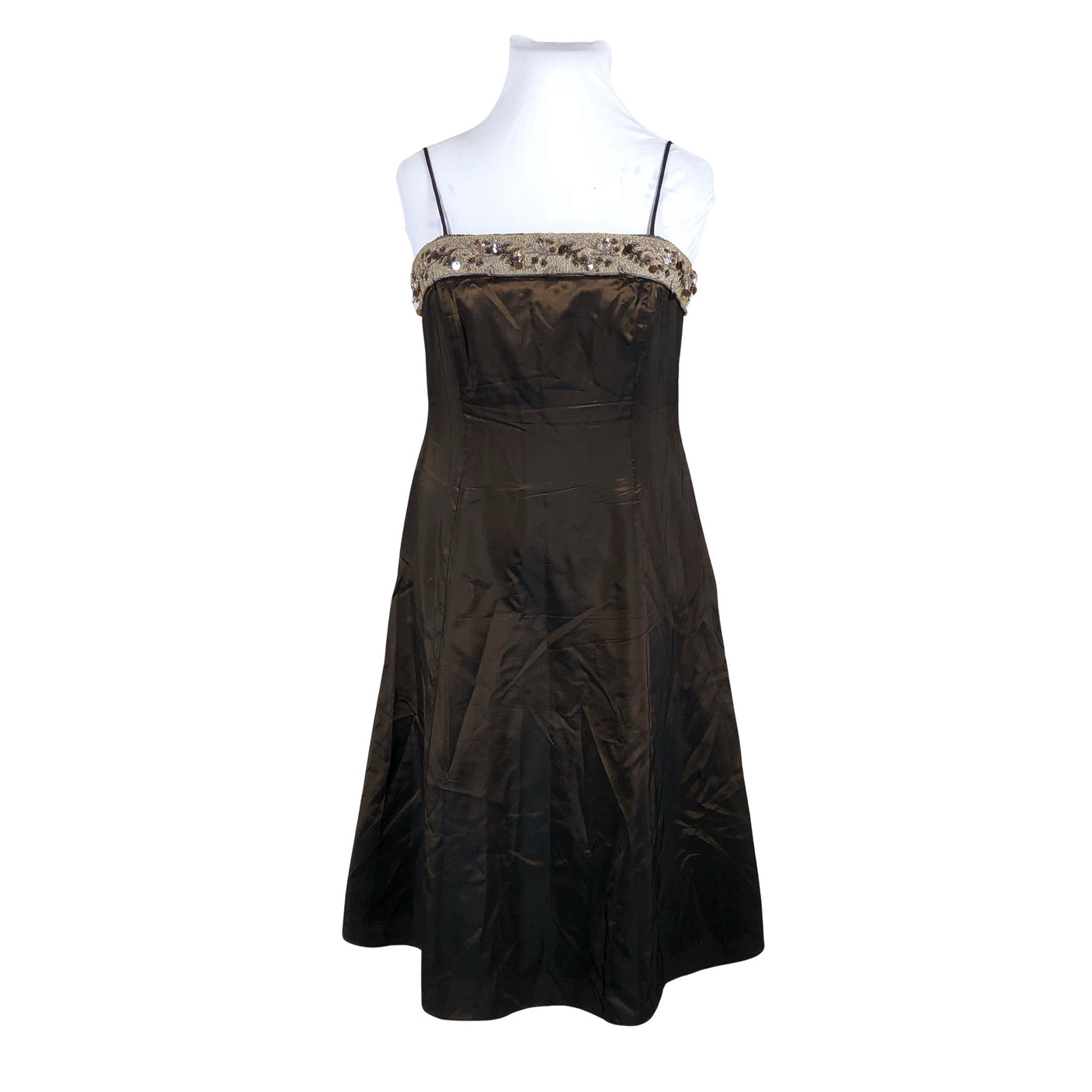 Unisex Ariella - Party dress, size 44 - Brown (1)