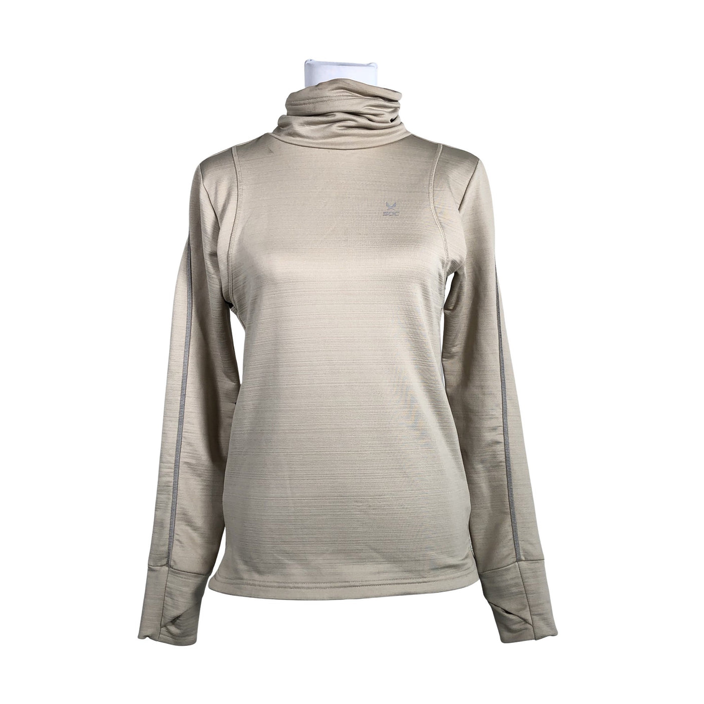 Unisex Soc - Sports shirt, long sleeve, size 36 - Beige (1)