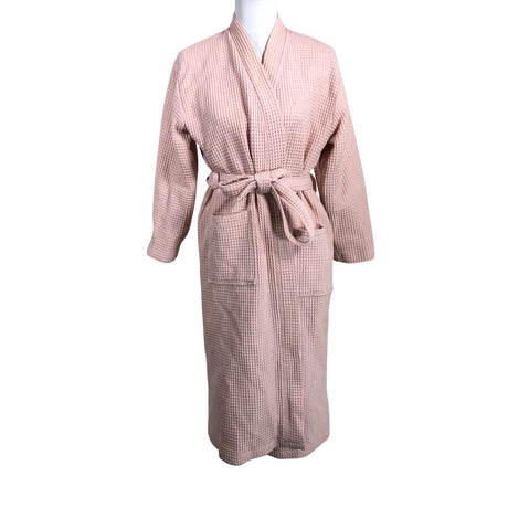 Unisex Actuelle - Dressing gown, size 38 - Light pink ()