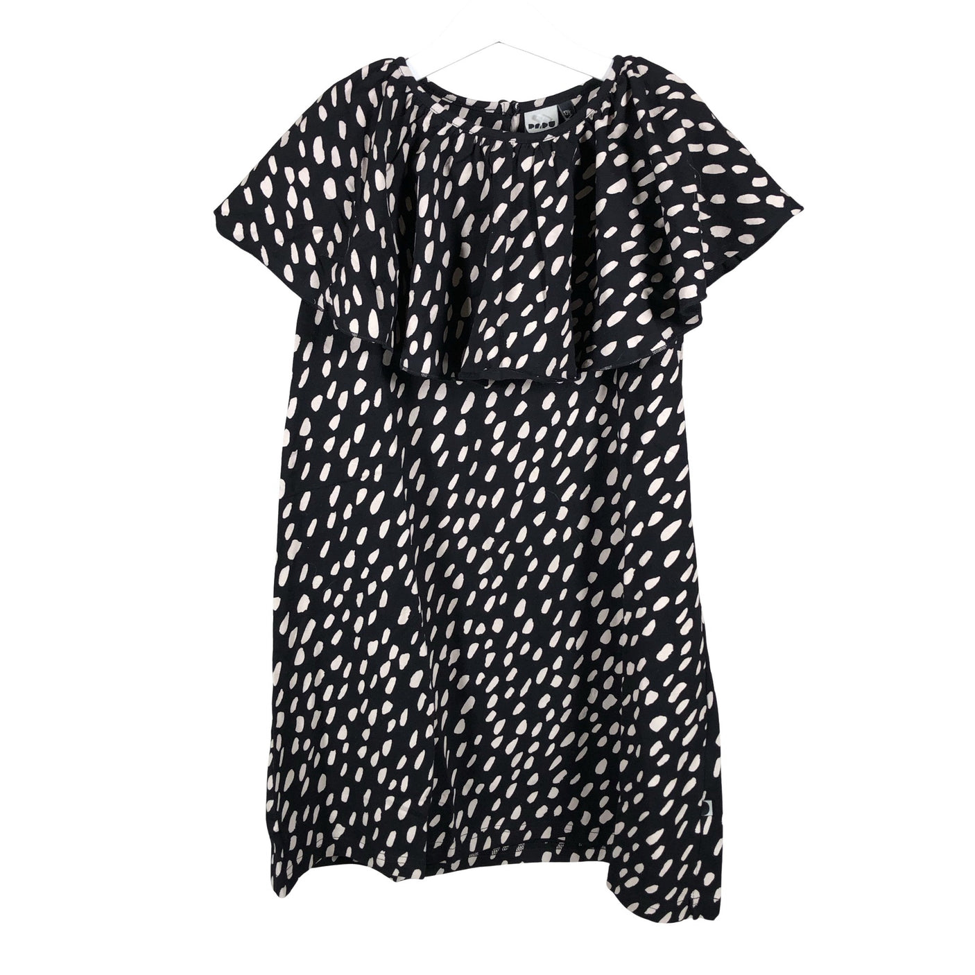 Unisex Papu - Tricot dress, size 134 - 140 - Black (1)