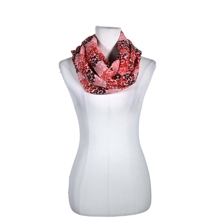 Unisex Esprit - Circle scarf, size Midi - Pink ()