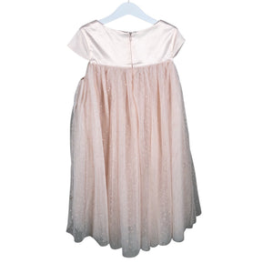 Unisex POMPdeLUX - Party dress, size 134 - 140 - Light pink (2)