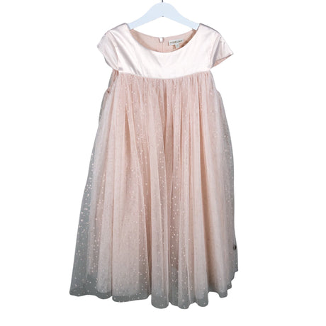 Unisex POMPdeLUX - Party dress, size 134 - 140 - Light pink ()