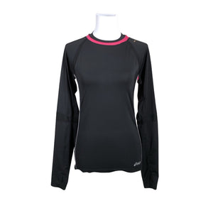 Unisex Asics - Sports shirt, long sleeve, size 36 - Black (1)