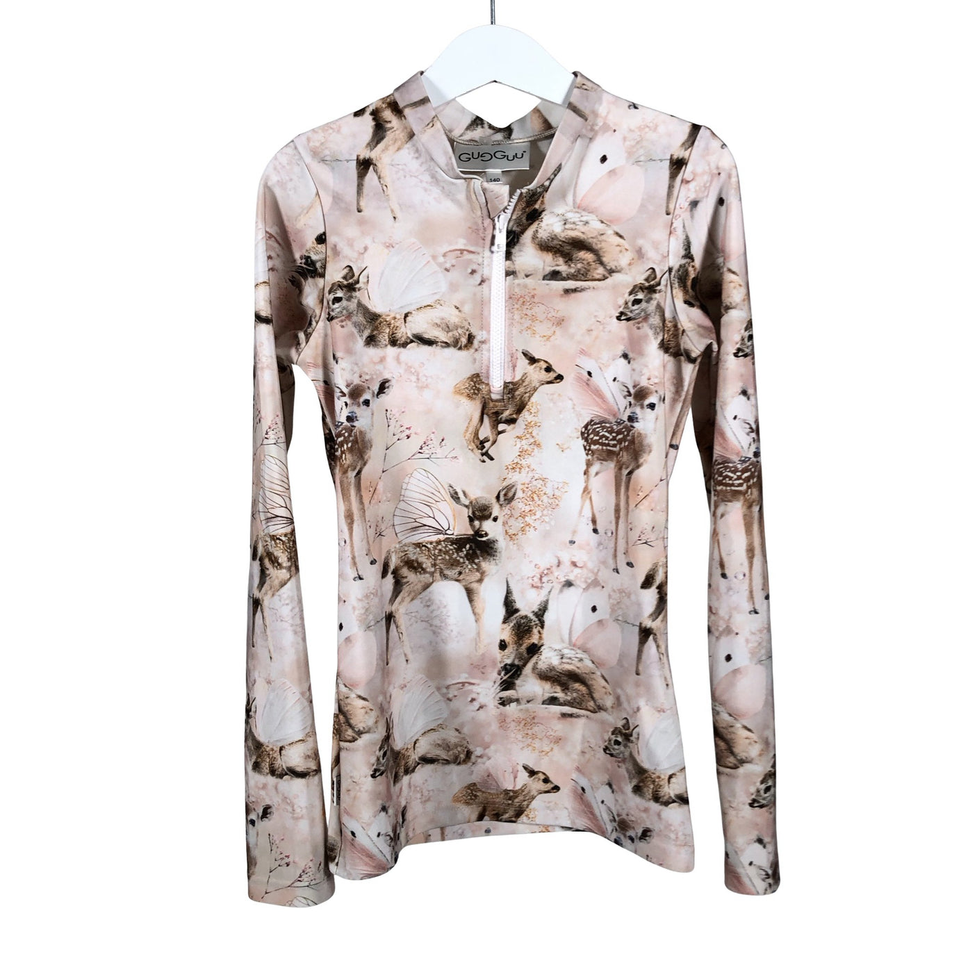 Unisex Gugguu - Swim shirt, size 134 - 140 - Beige (1)