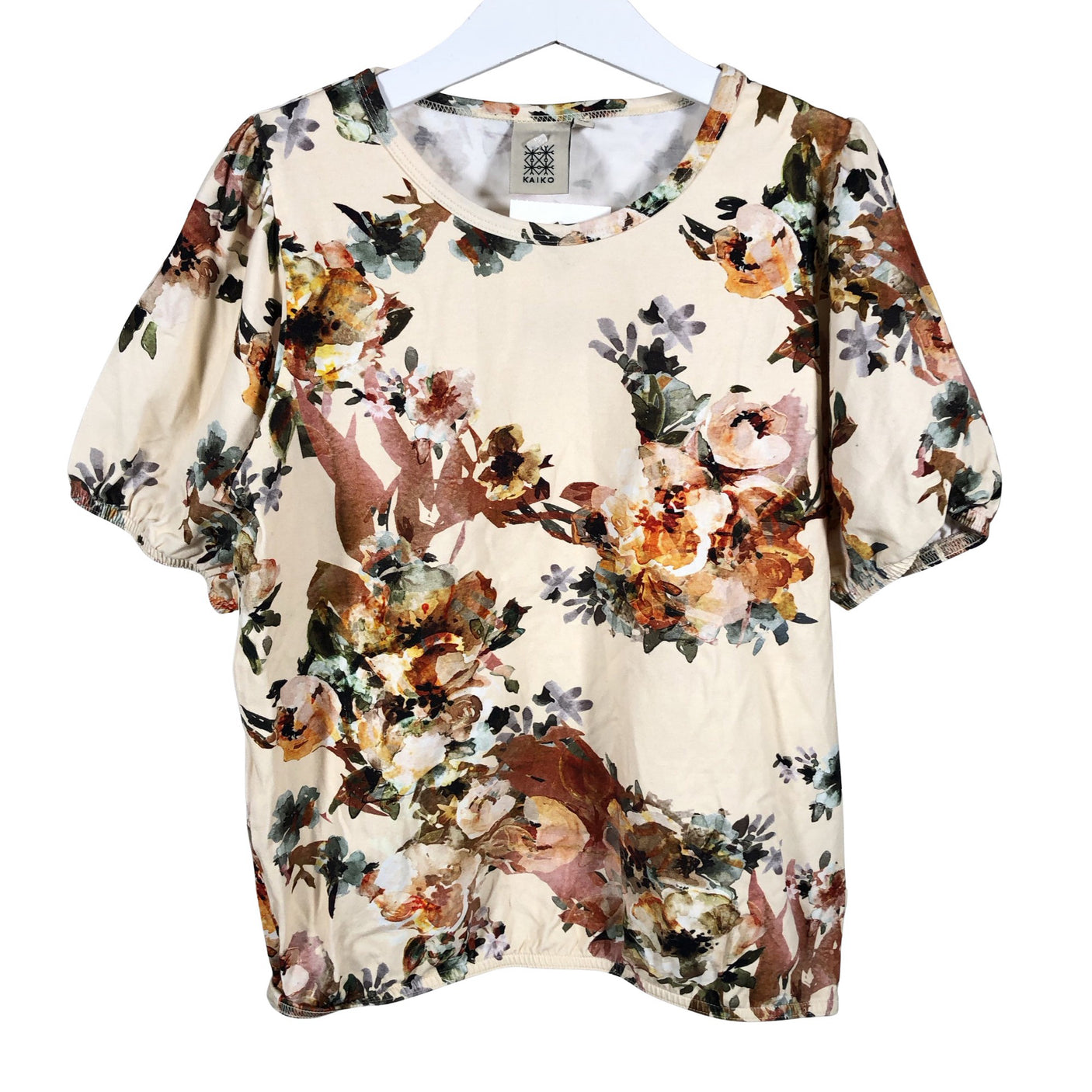 Unisex Kaiko - T-shirt, size 134 - 140 - Beige (1)
