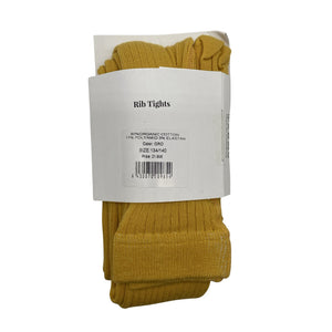 Unisex Kaiko - Stockings, thick, size 134 - 140 - Yellow (2)