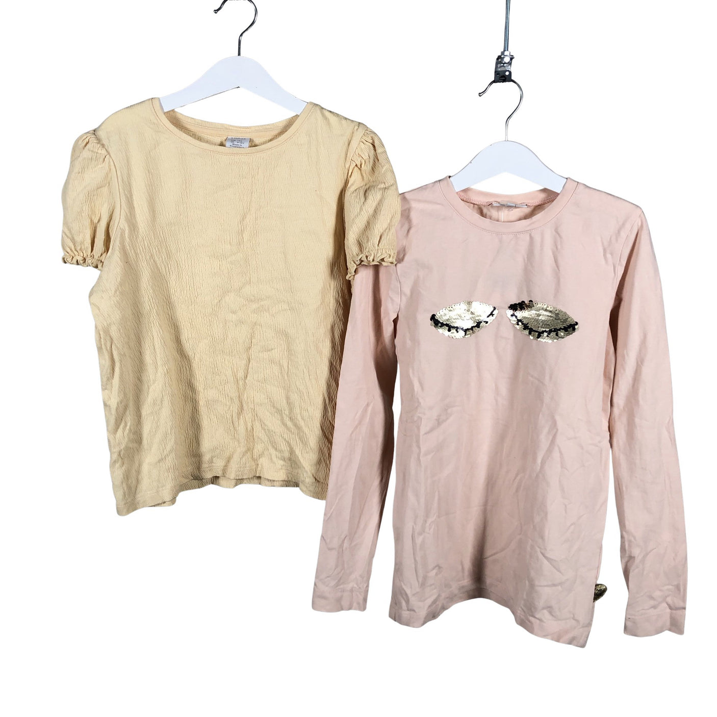 Unisex POMPdeLUX - Tricot shirt, size 134 - 140 - Light pink (1)