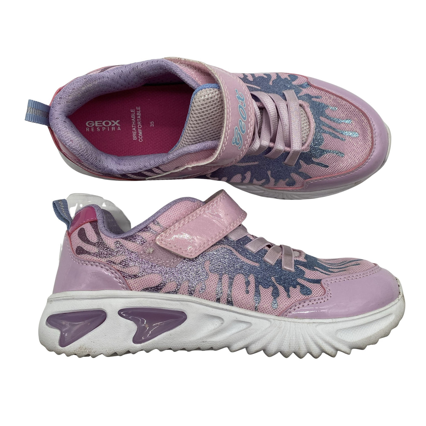 Unisex Geox - Sneakers, size 35 - Light pink (1)