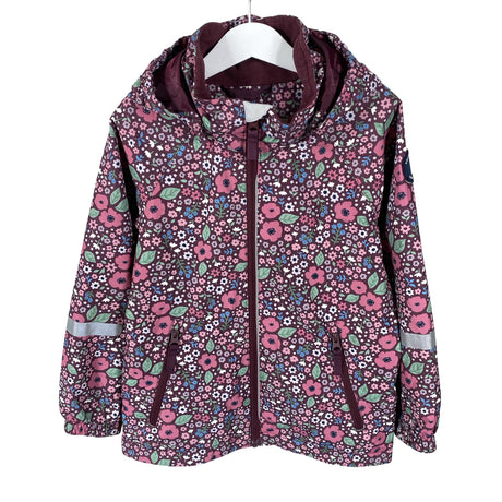 Unisex Polarn O. Pyret - Spring/Fall jacket, size 116 - 122 - Wine red ()