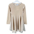 Unisex Metsola - Party dress, size 122 - 128 - Beige ()