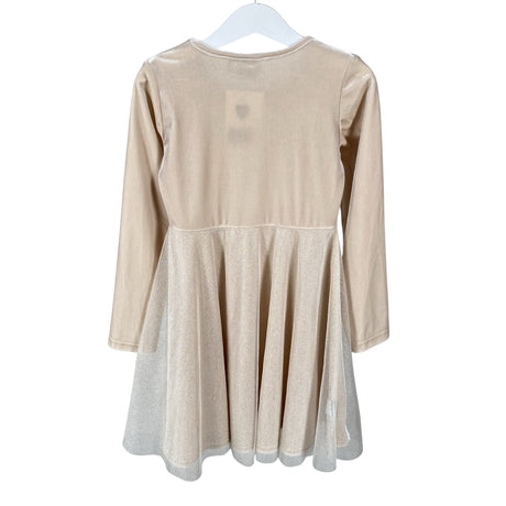 Unisex Metsola - Party dress, size 122 - 128 - Beige (2)