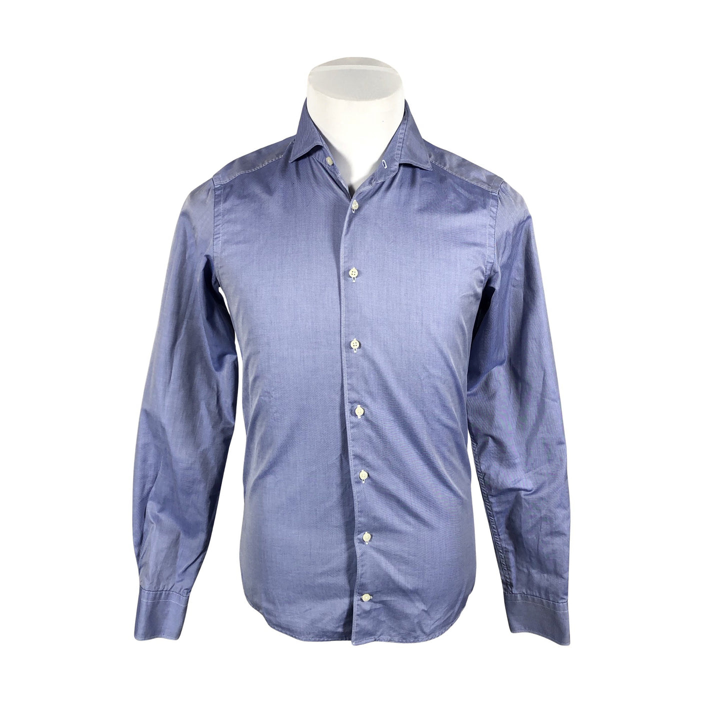 Unisex Sand - Collared shirt, size M - Blue (2)