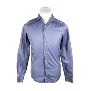 Unisex Sand - Collared shirt, size M - Blue (1)
