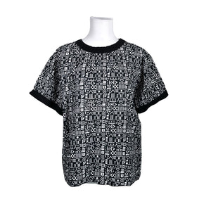 Unisex Marimekko - Short-sleeved blouse, size 38 - Black (1)