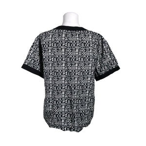 Unisex Marimekko - Short-sleeved blouse, size 38 - Black (2)