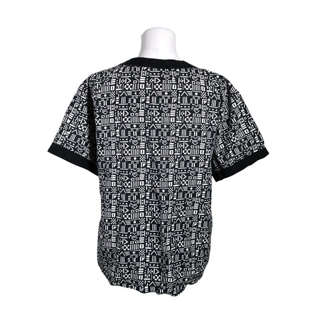 Unisex Marimekko - Short-sleeved blouse, size 38 - Black (2)