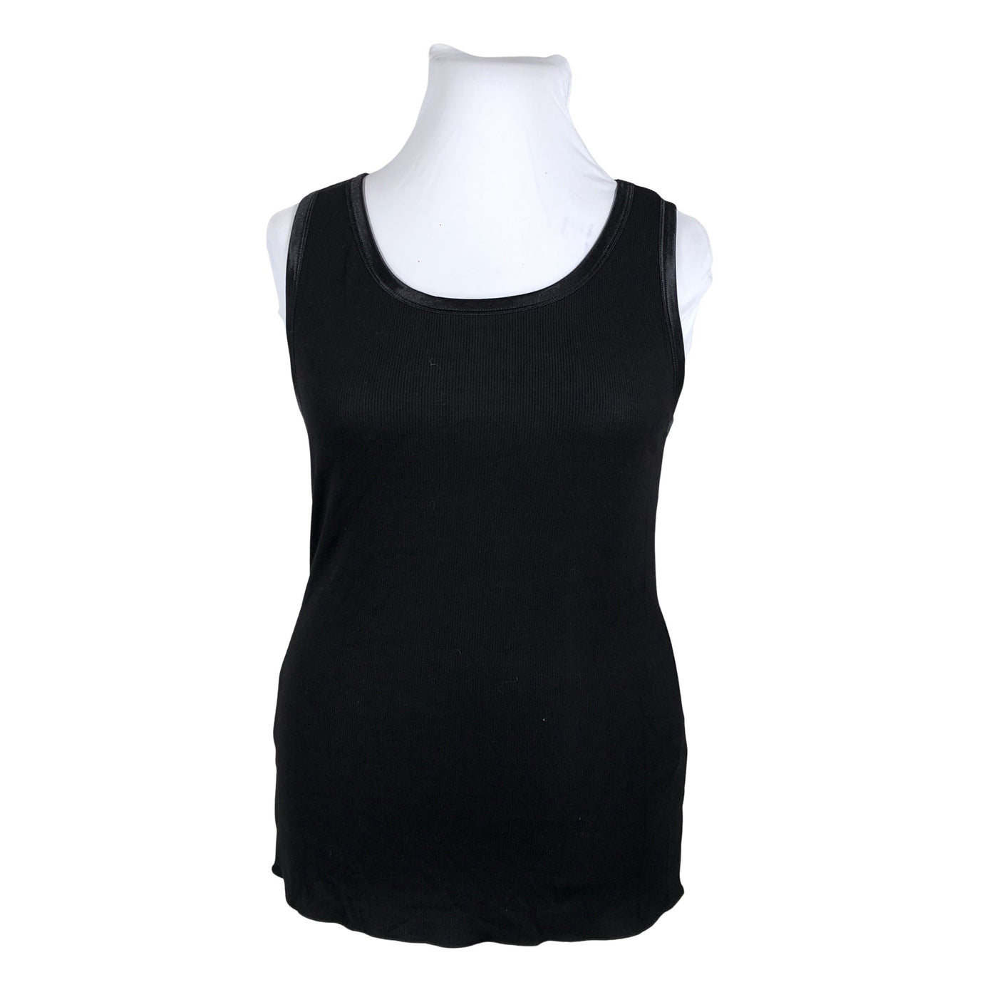 Unisex Soyaconcept - Tricot tank top, size 44 - Black (1)