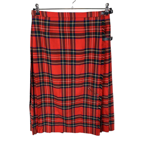Unisex Mc Arthur - Pleated skirt, size 40 - Red ()