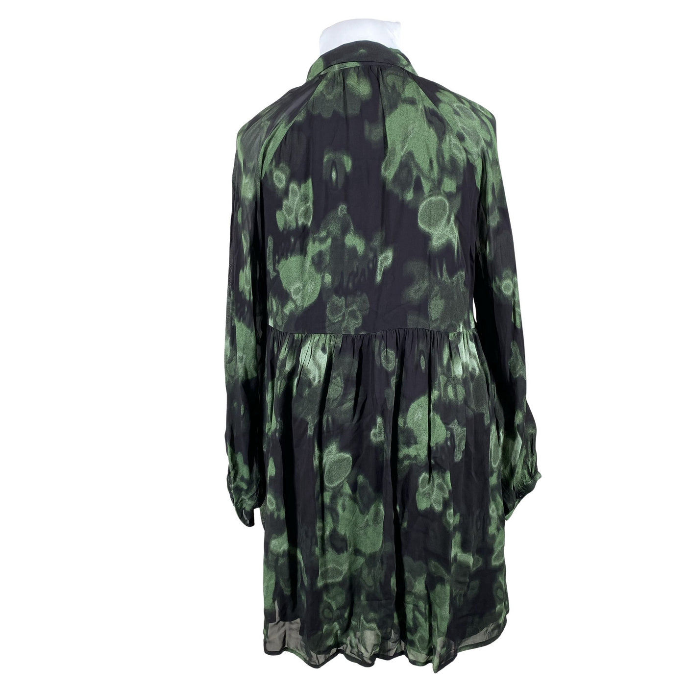 Unisex Selected - Schiffon dress, size 42 - Green (2)