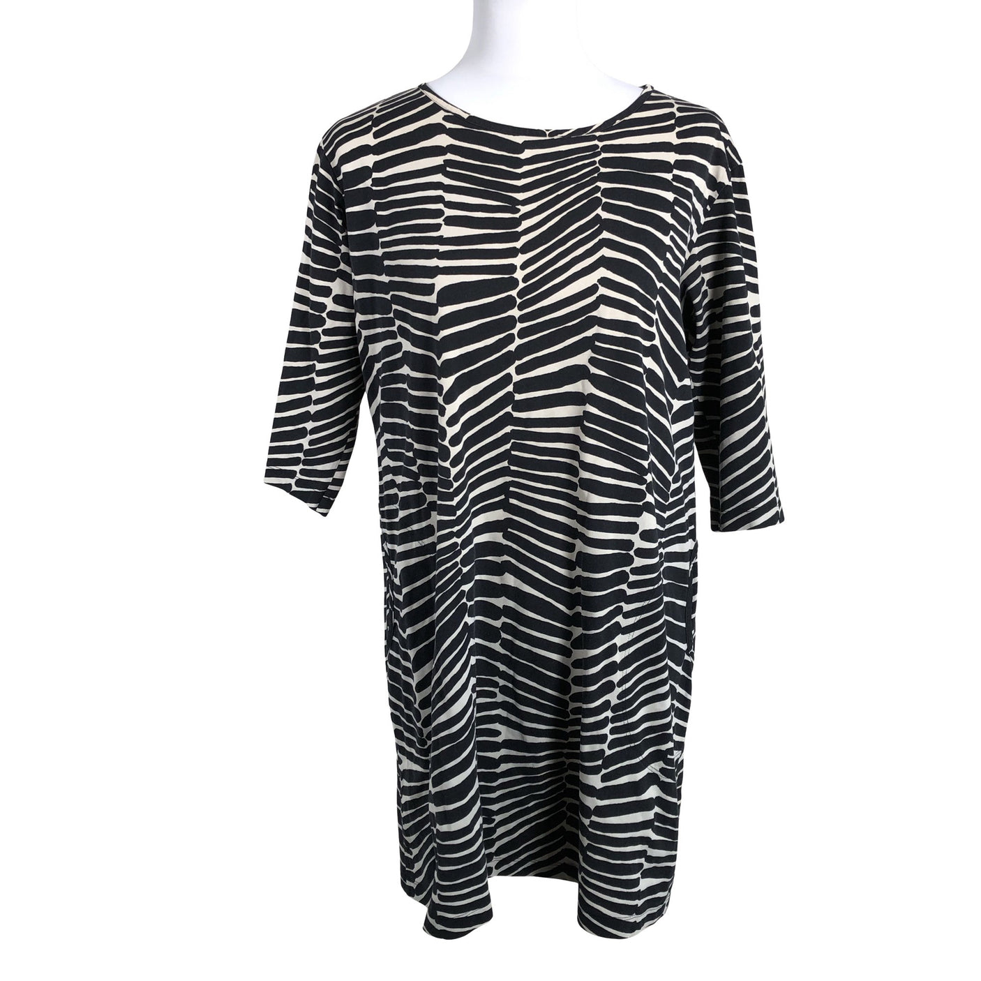Unisex Marimekko - Tricot tunic, size 40 - Black (1)