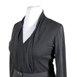 Unisex Hugo Boss - Tricot dress, size 42 - Gray (2)