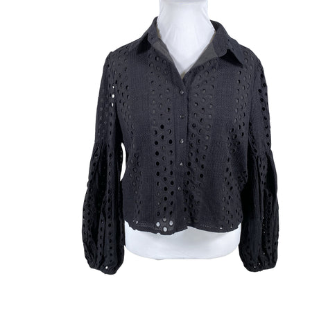 Unisex River Island - Blouse, size 44 - Black ()