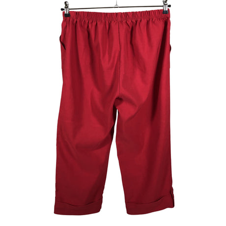 Unisex Opal - Capri pants, size 40 - Red (2)