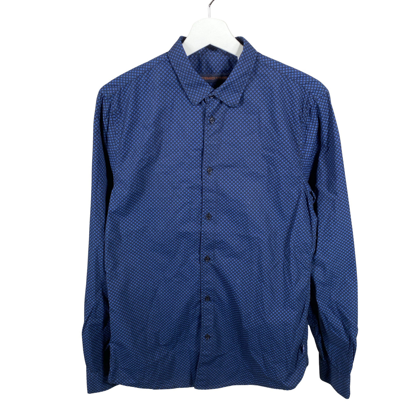 Unisex Trussardi Jeans - Collared shirt, size M - Blue (1)