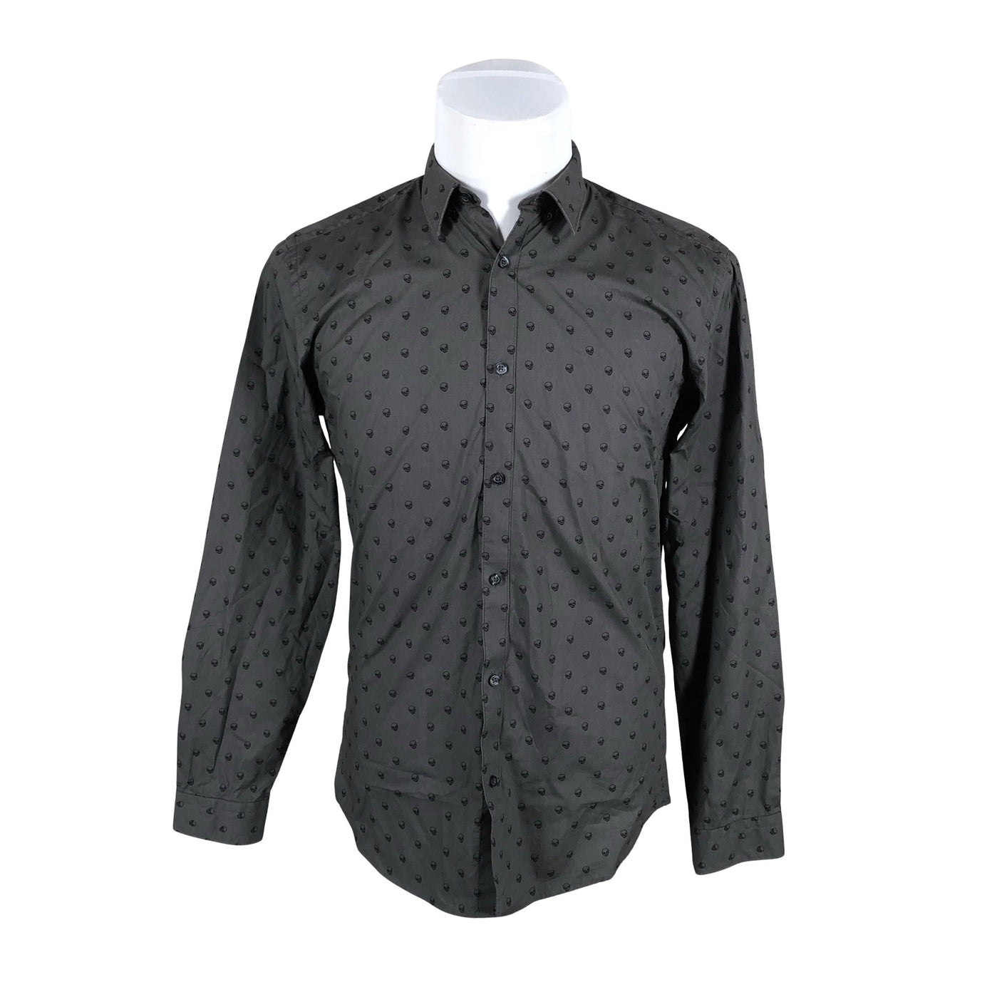 Unisex Jack & Jones - Collared shirt, size M - Gray (2)