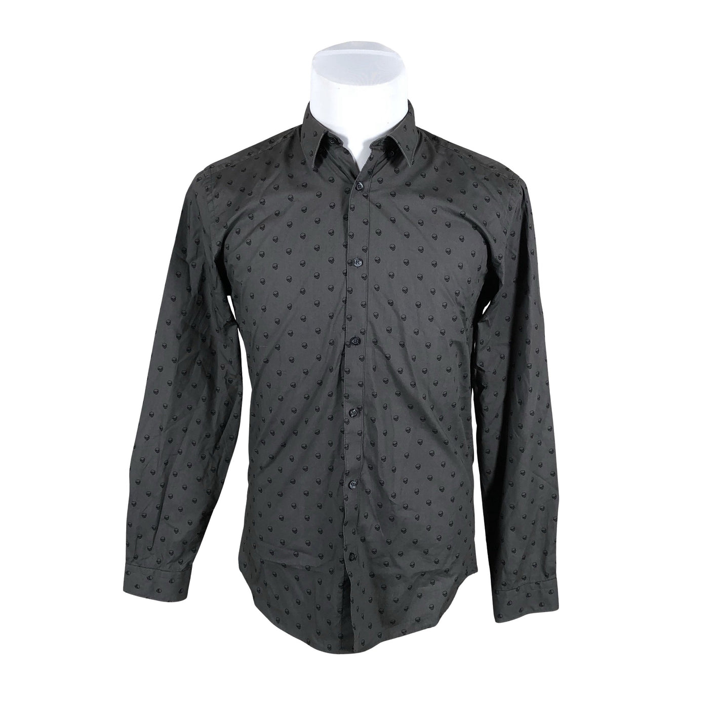 Unisex Jack & Jones - Collared shirt, size M - Gray (1)