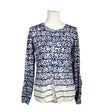 Unisex Sandwich - Cardigan, size 40 - Blue ()