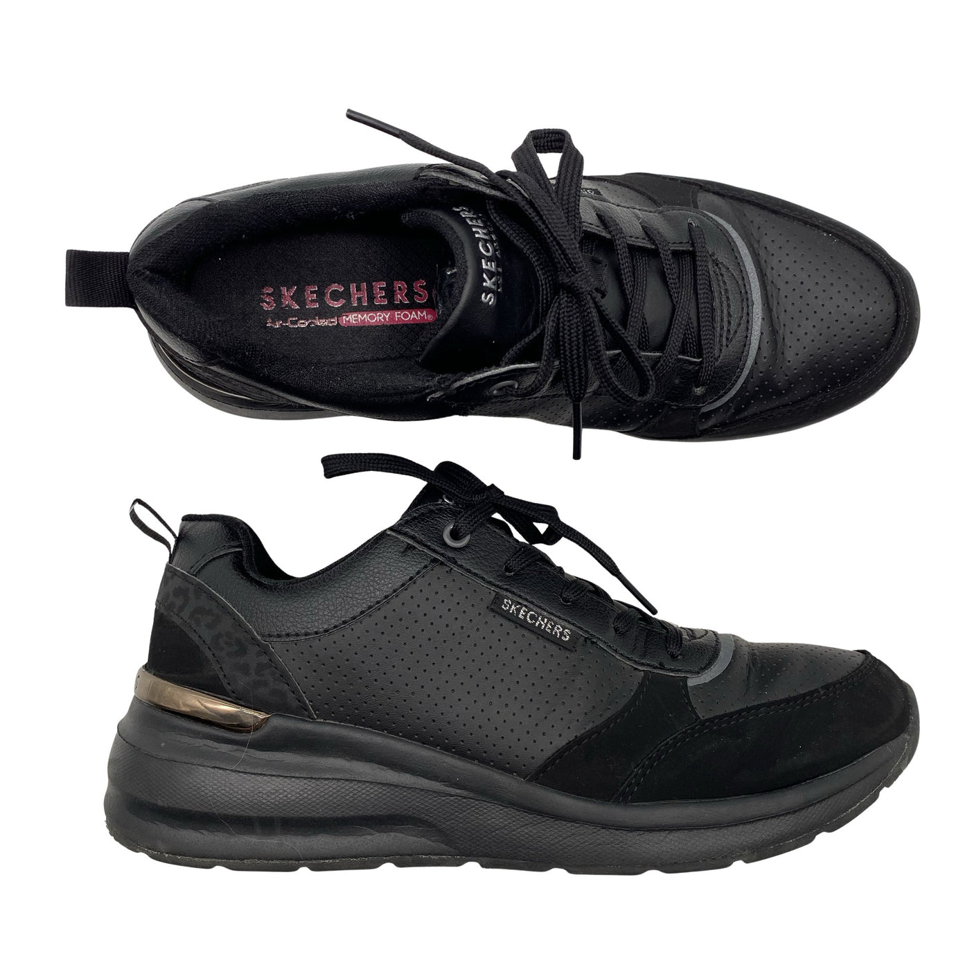 Unisex Skechers - Casual sneakers, size 39 - Black (1)