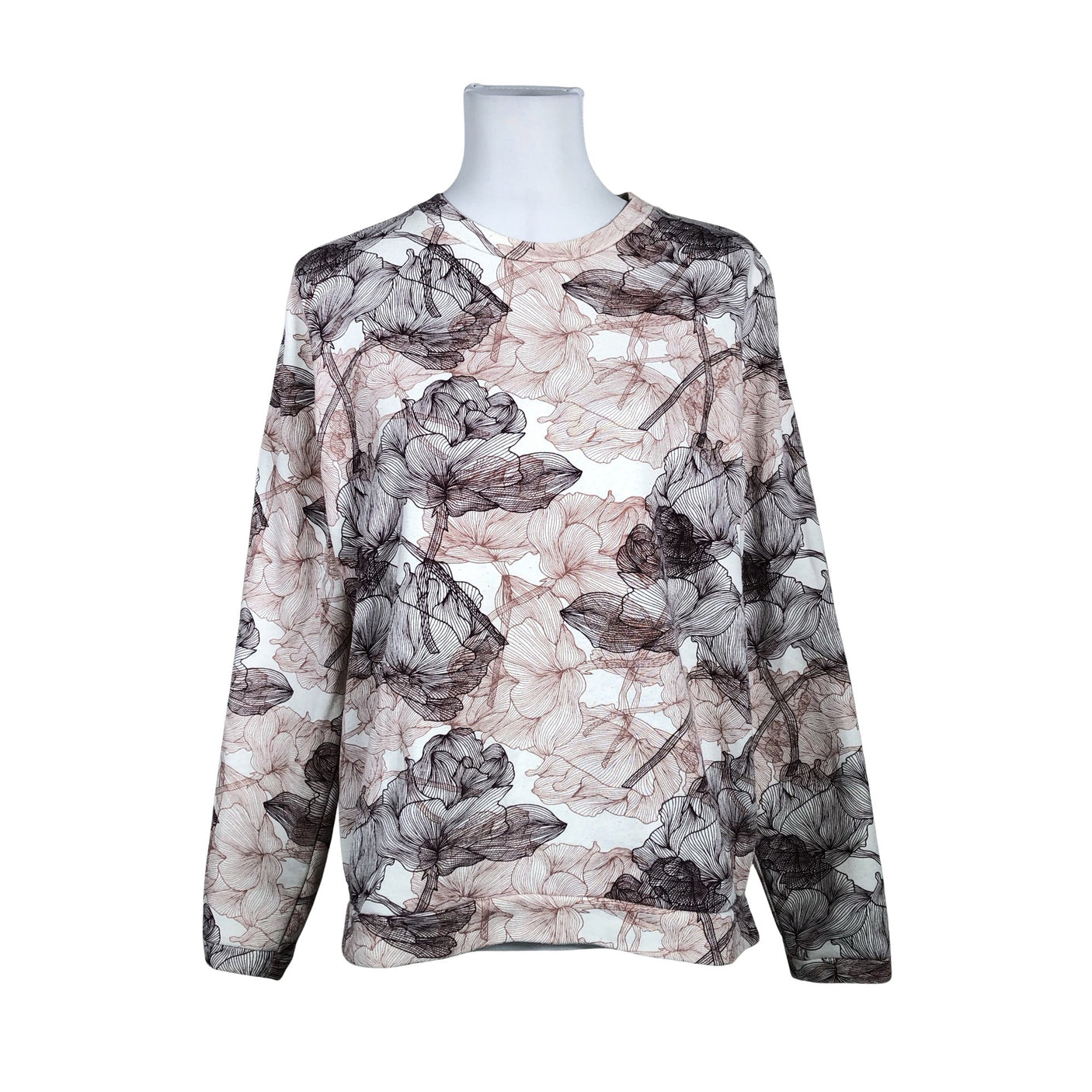 Unisex Saints & Mortals - Sweatshirt, size 40 - Light pink (1)
