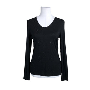 Unisex Gerry Weber - Tricot shirt, size 38 - Black (1)