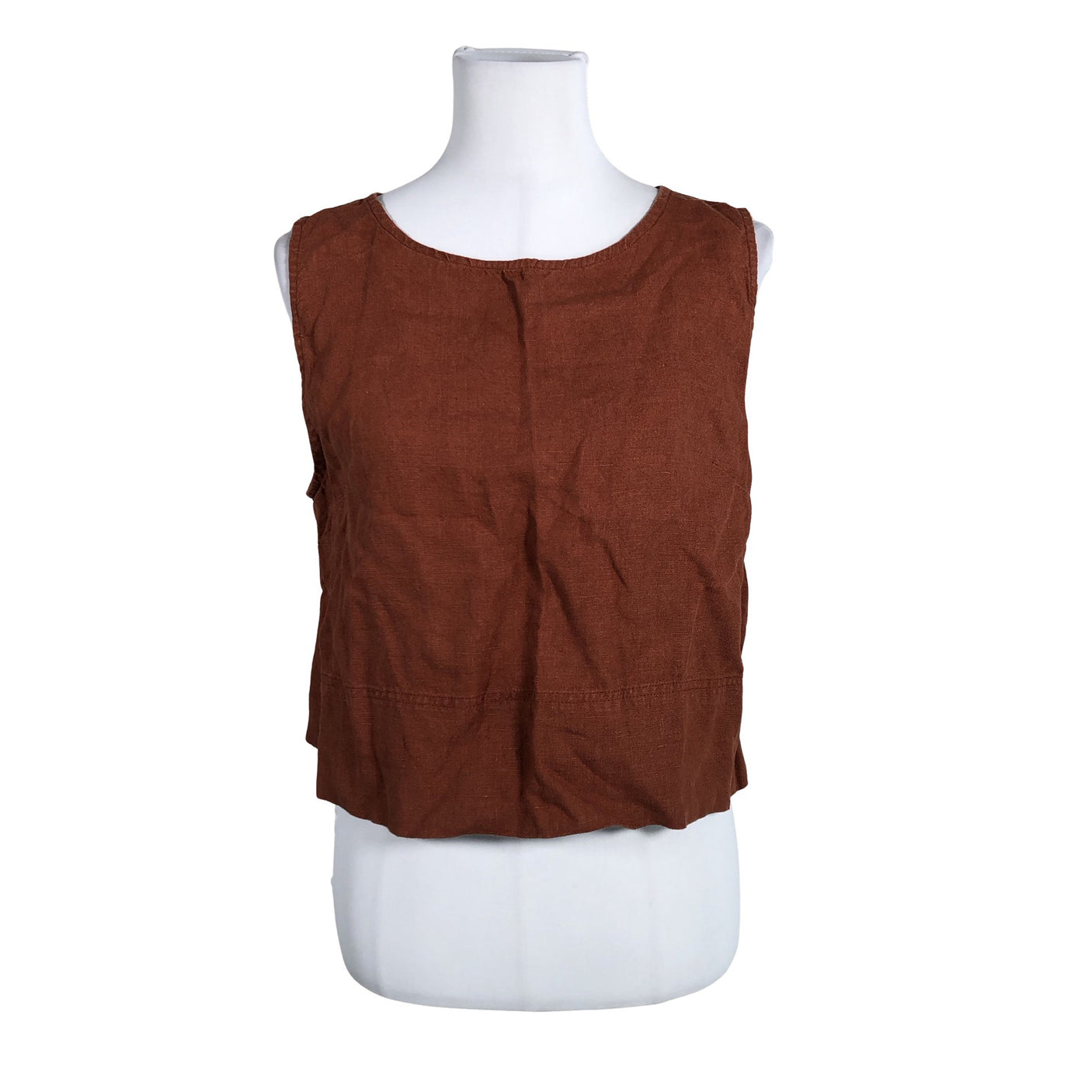 Unisex Linenfox - Top, size 38 - Brown (1)