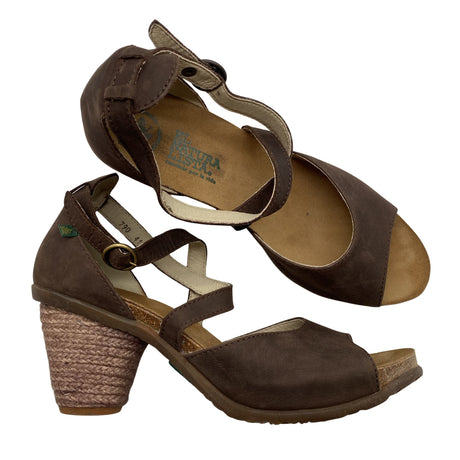 Unisex El naturalista - Heeled sandals, size 41 - Brown ()
