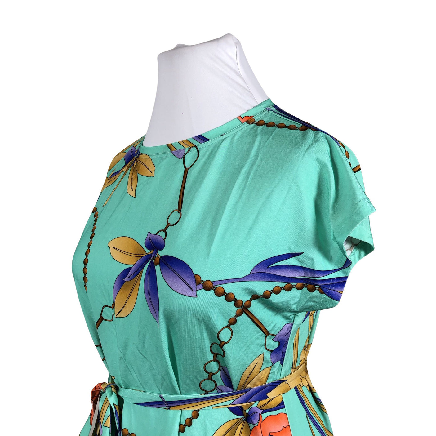 Unisex Camilla Thulin - Tricot dress, size 42 - Green (2)