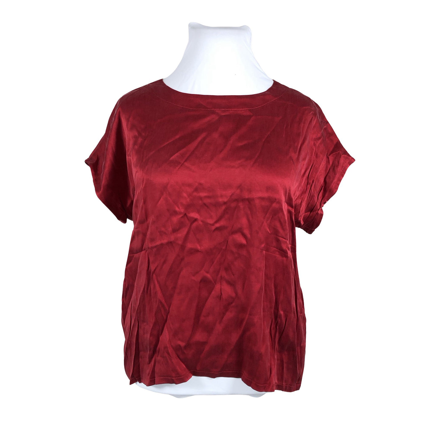 Unisex feelK - Short-sleeved blouse, size 42 - Red (1)