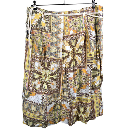 Unisex Atelier Gardeur - Fabric skirt, size 44 - Yellow ()