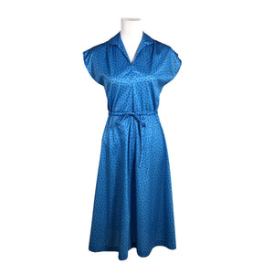 Unisex Handmade - Tricot dress, size 34 - Blue (1)