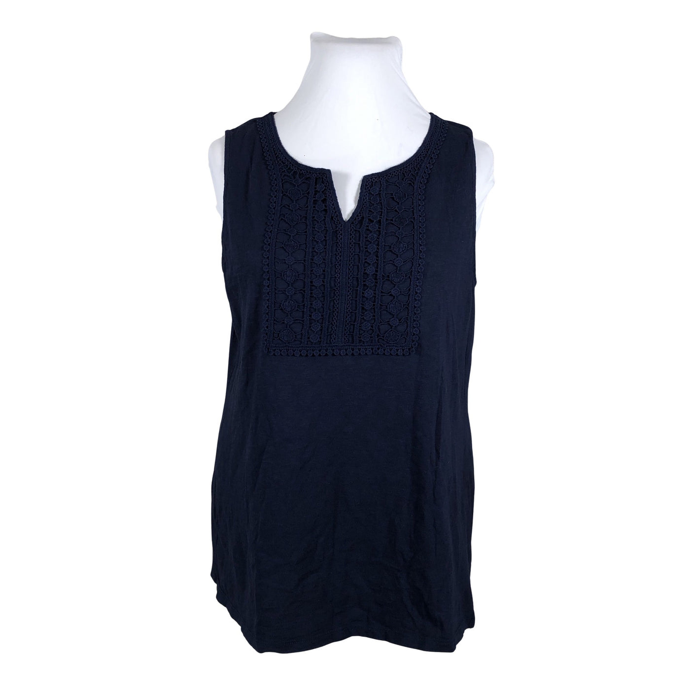 Unisex Charter Club - Tricot tank top, size 46 - Blue (1)