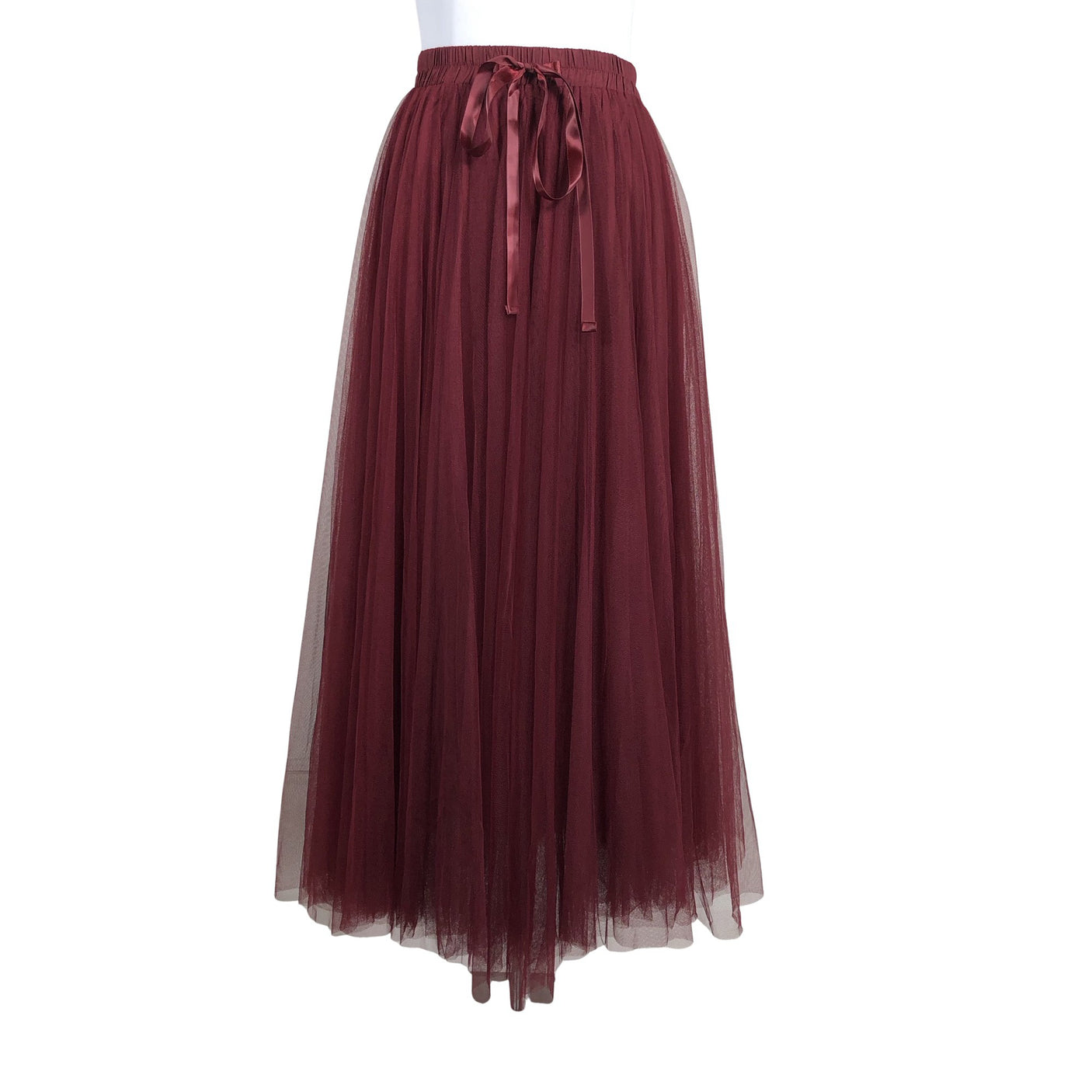 Unisex Choklate - Tulle skirt, size 38 - Wine red (1)