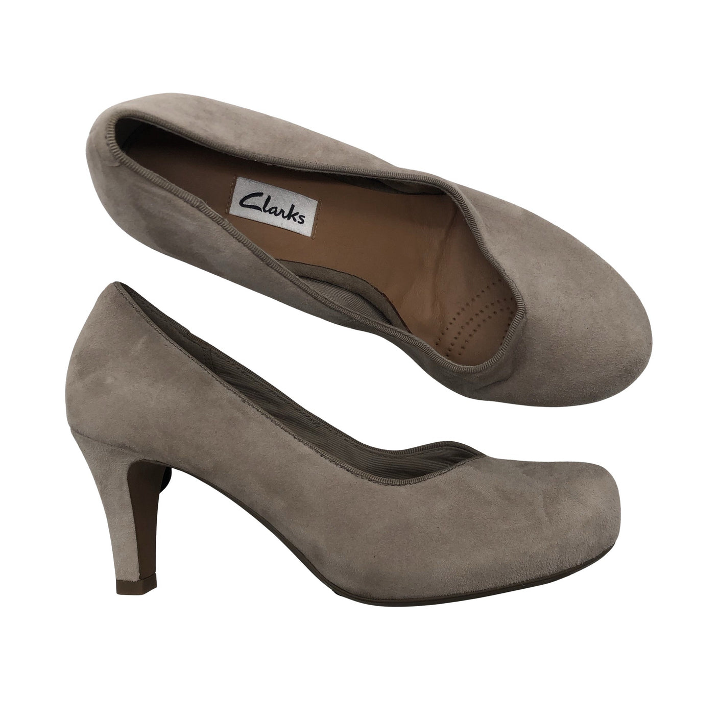 Unisex Clarks - High heels, size 36 - Gray (1)