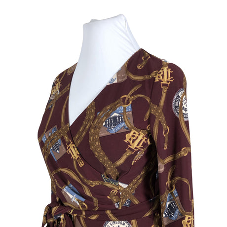 Unisex Lauren Ralph Lauren - Tricot dress, size 42 - Violet (2)